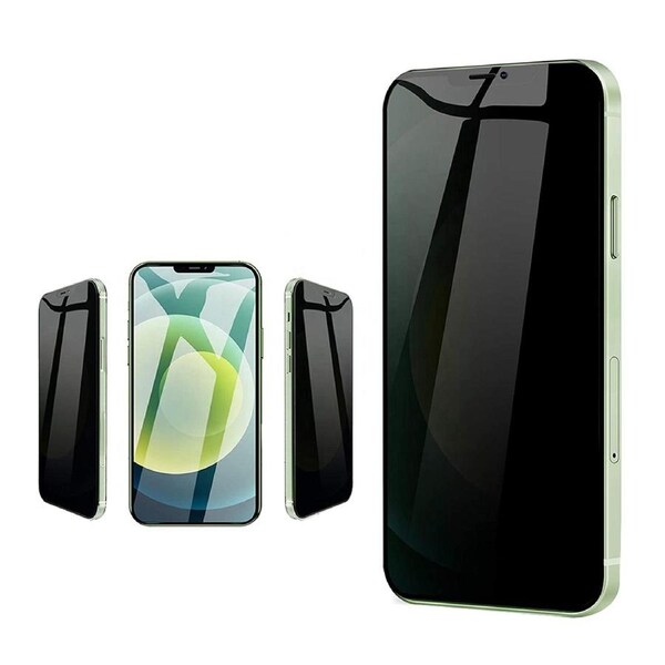 Nuglas Screen Protector Flat Clear Privacy Tempered Glass For iPhone 12/12 Pro