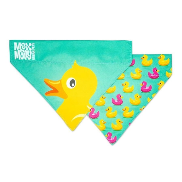 Max & Molly Bandana for Cats & Dogs - Ducklings - Large
