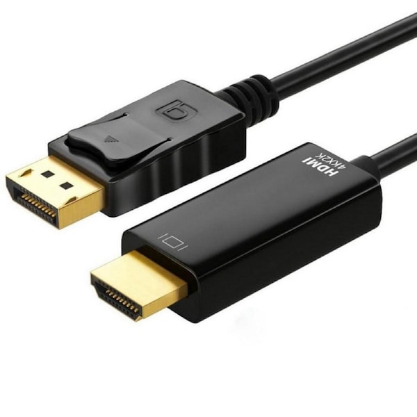 Astrotek 5m DisplayPort DP Male to HDMI Male Cable 4K Resolution - Plug and Play [AT-DPHDMI4K-5M]