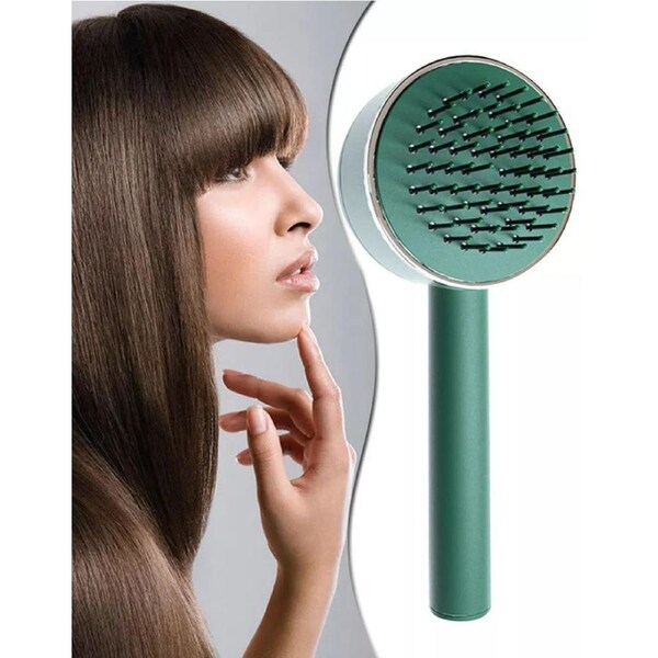 Self Cleaning Soft Comb 3D Cushion Hair Brush