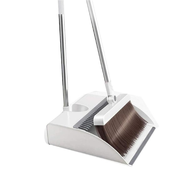 Dustpan and Broom Set with Holder