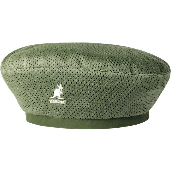 Kangol Mens Coordinates Mask Beret Polyester Casual Hat with Mask - Olive