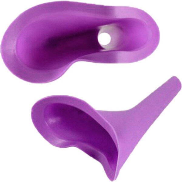 2Pcs Portable Camping Female Her She Urinal Funnel Ladies Woman