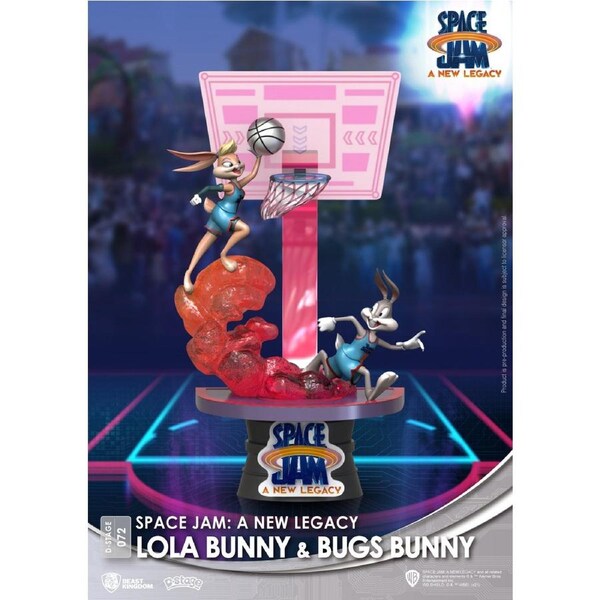 Beast Kingdom D Stage Space Jam a New Legacy Lola Bunny & Bugs Bunny