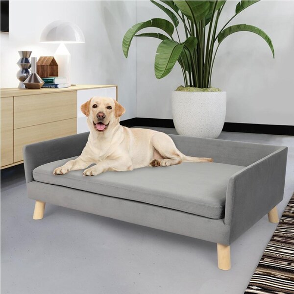 105x64x36cm PaWz Pet Sofa Bed Removable Cushion