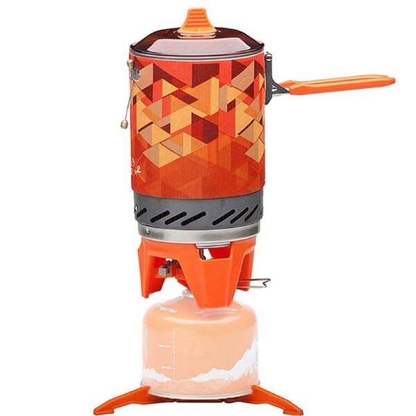 Nevenka Outdoor Propane Camp Cooking Gear Portable Pot/Jet Burner Set for Hiking Emergency Use