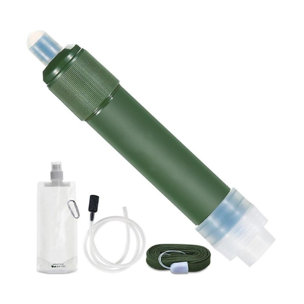 Nevenka Personal Water Filter Straw Mini Water Purifier for Hiking