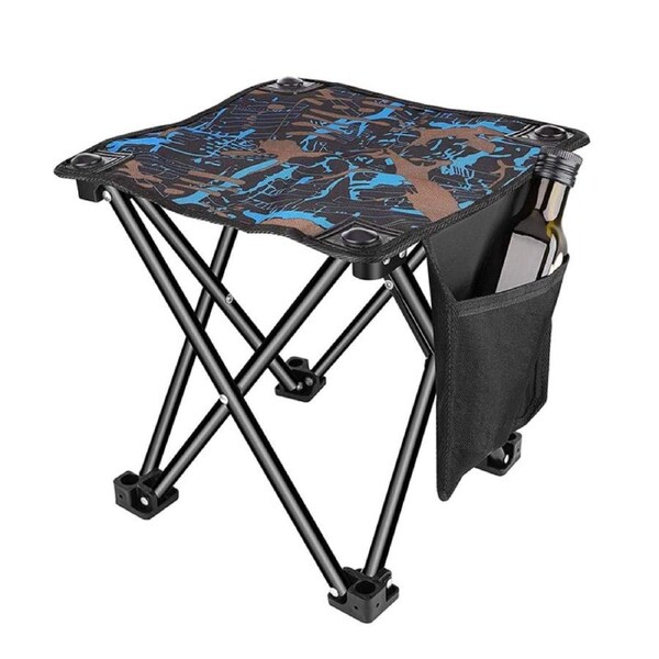 Nevenka Small Folding Stool with Carry Bag for Camping Fishing