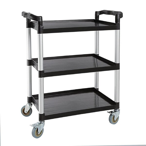 Vogue Mobile Trolley Compact Polypropylene Black - 130kg