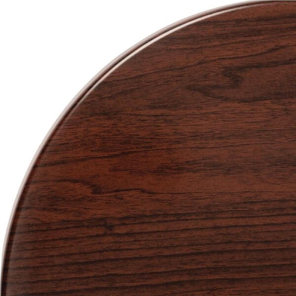 Bolero Round 600mm Table Top (Dark Brown)