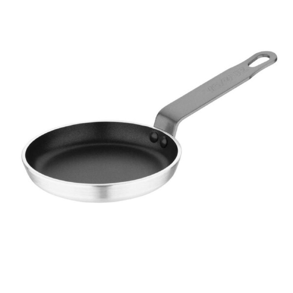 Vogue Blinis Frypan Aluminium Teflon Platinum Plus 120x20mm 4 3/4x0 3/4"