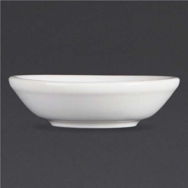 Olympia Whiteware Soy Dish - 7cm 2 3/4" (Box 12)