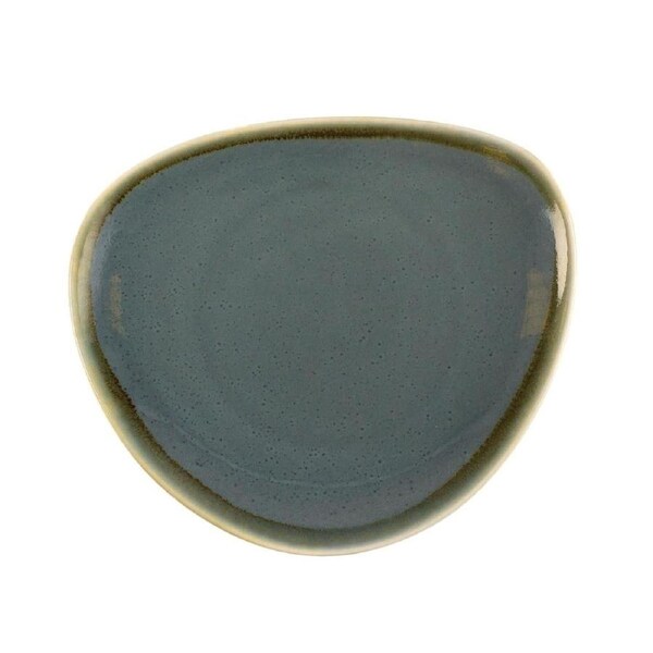 Olympia Kiln Ocean Tri Plate - 165mm 6.5" (Box 6)
