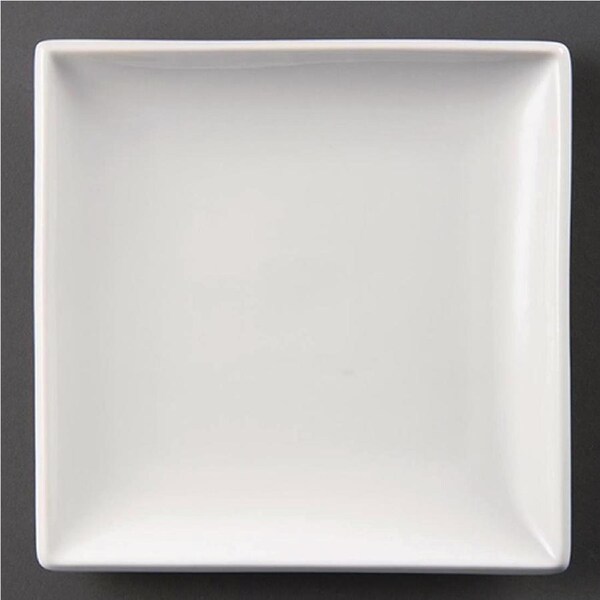 Olympia Whiteware Square Plate - 29.5cm 11 1/2" (Box 6)