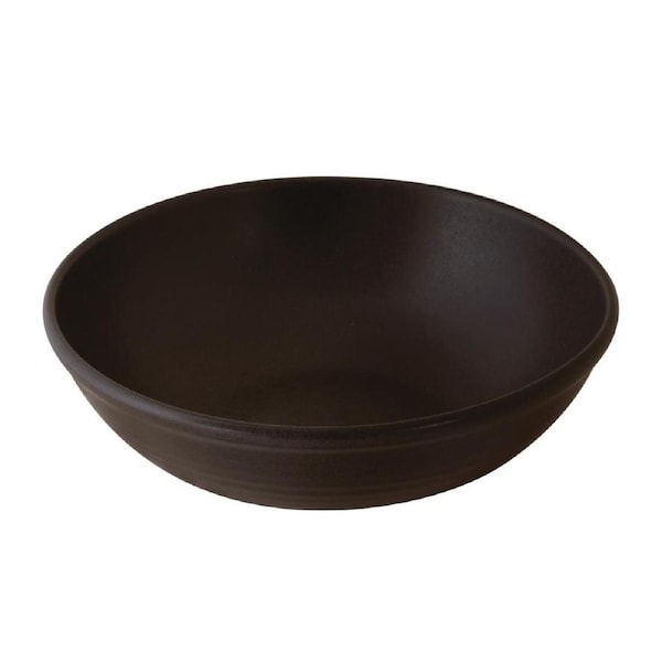 Zuma Round Bowl Charcoal - 195mm (Box 3)