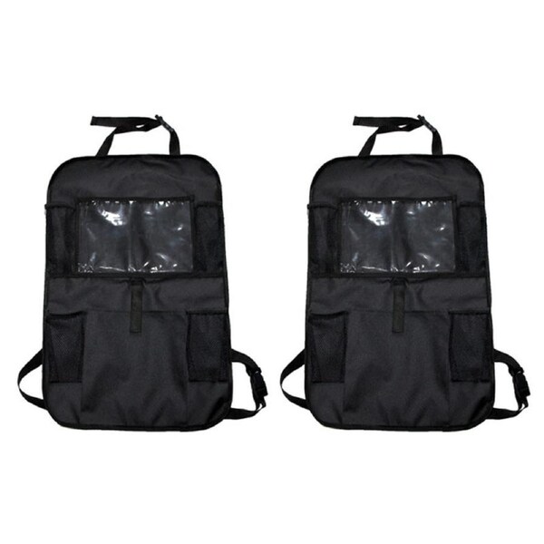 Car Backseat Storage Bag for iPad or Tablet - 2 Pack