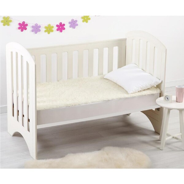 Dreamaker Baby Washable Wool Cot Underlay - Boori