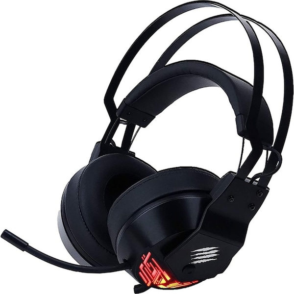 Mad Catz F.R.E.Q. 4 Over Ear Gaming Stereo RGB Headset w/3.5mm AUX/Mixer/Mic