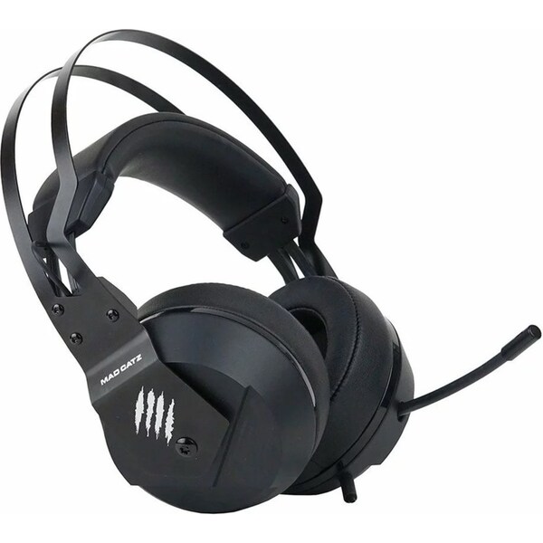 Mad Catz F.R.E.Q. 2 Gamer/Gaming Stereo Over Ear Wired Headset w/3.5mm AUX Black