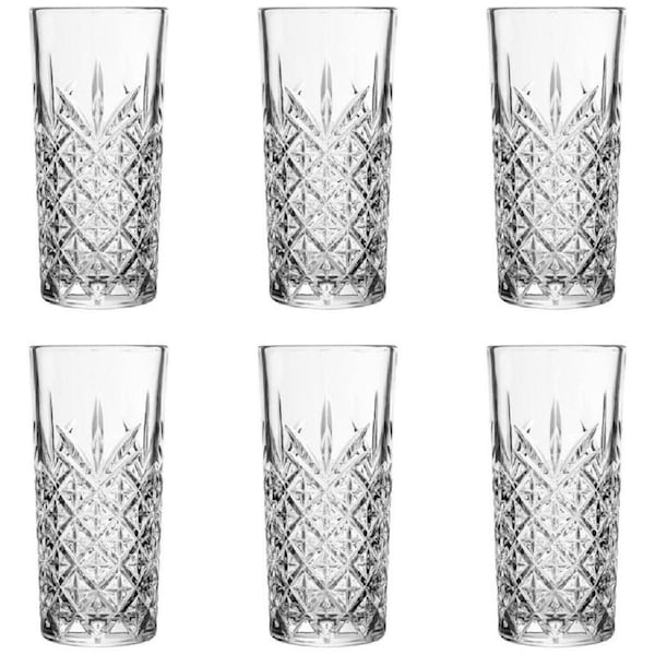 Porto Darcy Hi Ball Glasses 290ml Set of 6