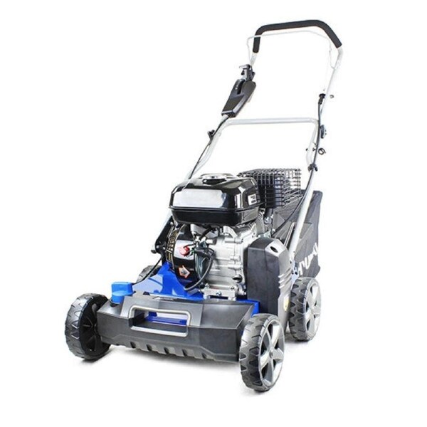 Hyundai Petrol Lawn Scarifier & Aerator 2-in-1 – 212cc Engine, 400mm Width, 45L Catcher. (HYSC210)