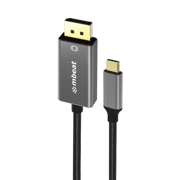 mbeat Tough Link 1.8m 4K USB-C to Display Port Cable, 4K@60Hz(3840x2160) [MB-XCB-CDP18]