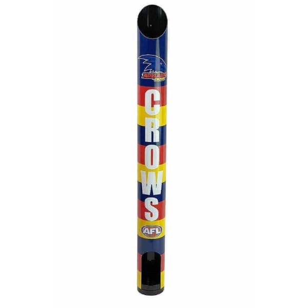 AFL Stubby Cooler Dispenser - Adelaide Crows - Fits 8 Cooler Wall Mount