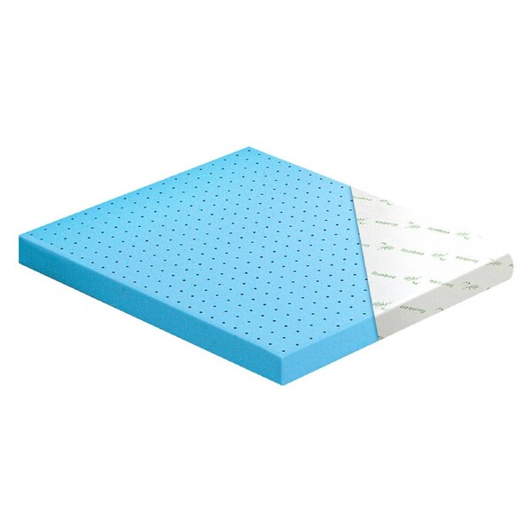 5cm STARRY EUCALYPT Memory Foam Topper Ventilated Cool Gel Bed Bamboo Cover Double