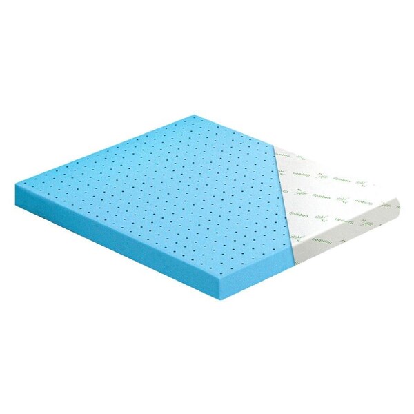 5cm STARRY EUCALYPT Memory Foam Topper Ventilated Cool Gel Bed Bamboo Cover King Single