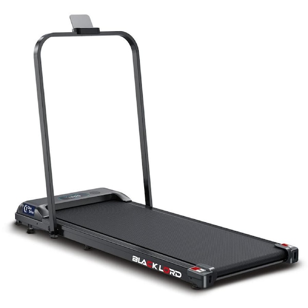 2.4HP BLACK LORD Electric Treadmill Walking Pad Under Desk Fitness Remote Control Foldable (Black)