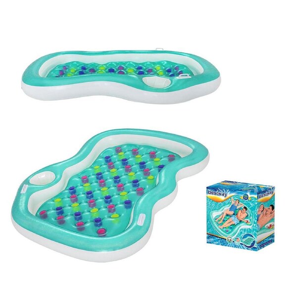 Bestway With ice bucket Double Designer Lounge Float for 2 person AU STOCK