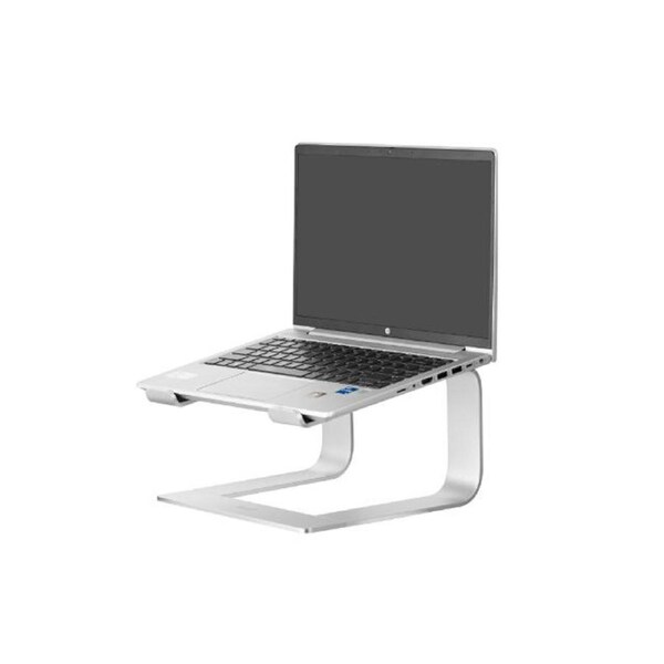3SixT Silver Aluminum Portable/Foldable Ergonomic Laptop Mount/Stand Tray Holder