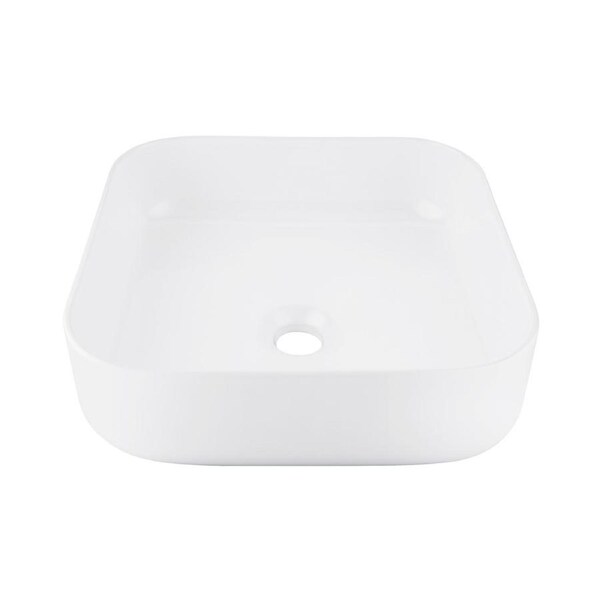 Bathroom Basin Vanity Sink Ceramic Above Counter Top 380x380x140mm
