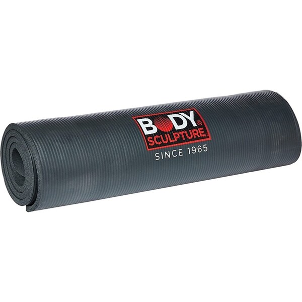 Body Sculpture 14mm Yoga Pilates Fitness Exercise/Camping Mat w/ Carry Straps