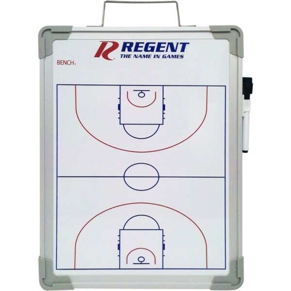 Regent 30x40cm Basketball Coaches Board Training Tactics Magnetic Whiteboard