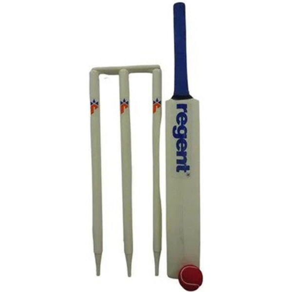 Regent Wooden Cricket Set Size 3 w/ Carry Case Fun Outdoor Backyard/Beach Game