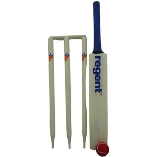 Regent Wooden Cricket Set Size 5 w/ Carry Case Fun Outdoor Backyard/Beach Game