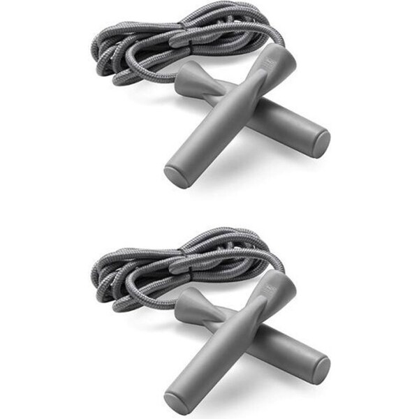 2x Body Sculpture 275cm Nylon Skip/Jump Rope Fitness Workout w/ Plastic Handles