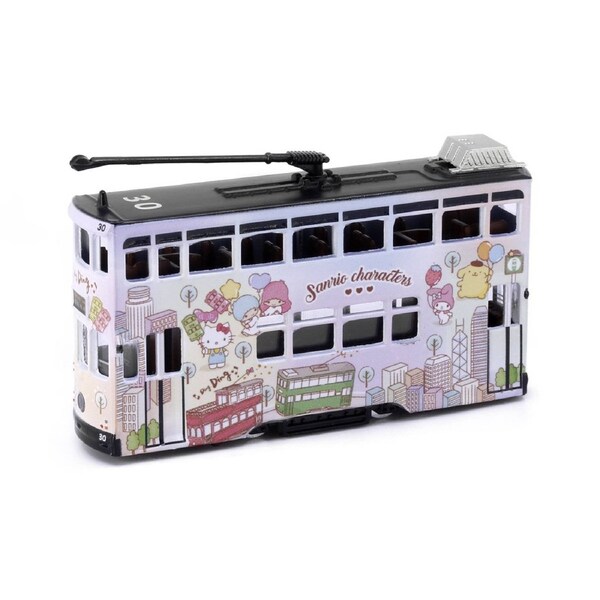 SANRIO CHARACTERS 1/120 Die-cast Model - 6th-generation Tram #30