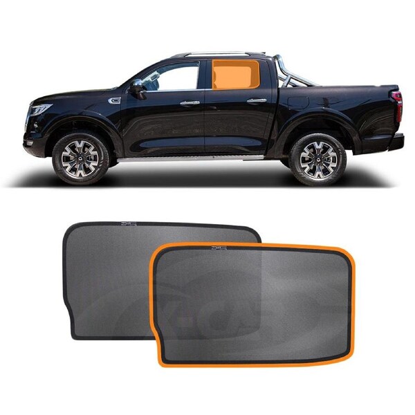 Rear Window Sun Shade for GWM UTE Cannon-X / L 2021-Onwards Car Sun Blind Mesh
