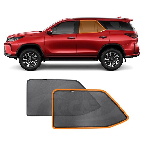 Rear Window Sun Shade for Toyota Fortuner 2015-Onwards Car Sun Blind Mesh