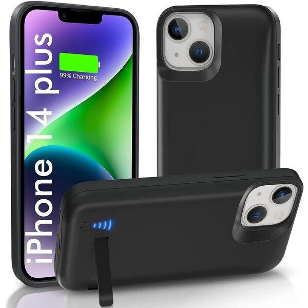 Battery Case For iPhone 14 Plus Extenal Battery PowerBank charging Cove For iPhone