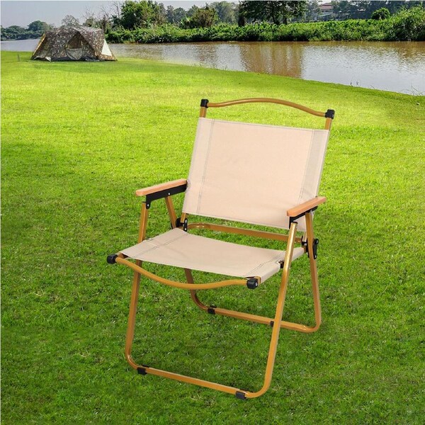 Levede 4Pcs Camping Chair Folding Outdoor Portable Foldable Chairs Beach Picnic