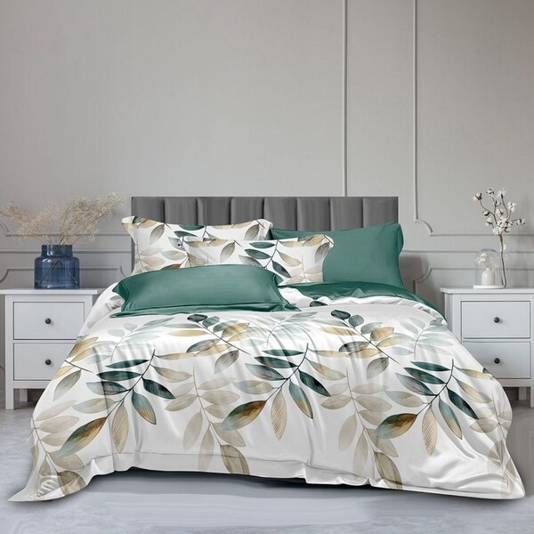 Autumn Super King Size Quilt/Doona/Duvet Cover Set M469