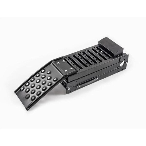 2pc Hulk 4x4 2 In 1 Foldable Trailer/Tray Ramp Set For Car/Vehicle Loading