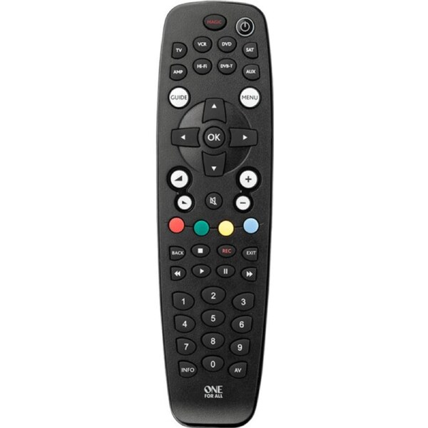 ONE FOR ALL URC2981 Universal Remote 8 in 1 Device for TV STB Blu-Ray Player