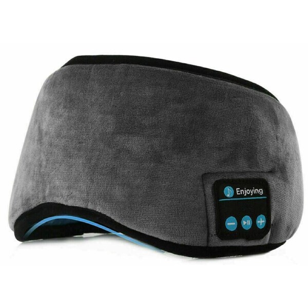 Ozoffer Wireless Bluetooth 5.0 Stereo Eye Mask Headphones Earphone Sleep Music Mask PB