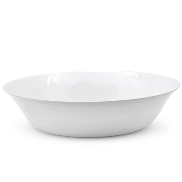 48 x White Melamine Round Bowls 30cm Serving Catering Salad Kitchen Dinner Party