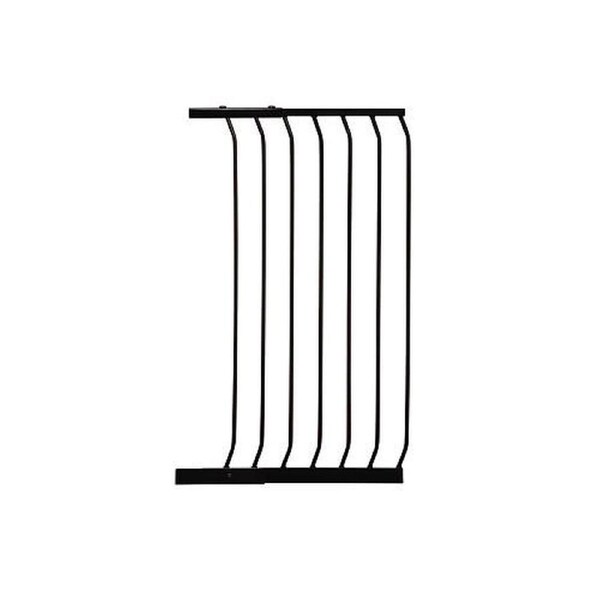 1m High Gate Extension (Black) - 54cm