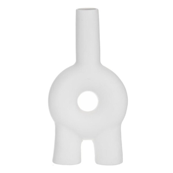 Gigi Vessel (White) - 15x6x29cm